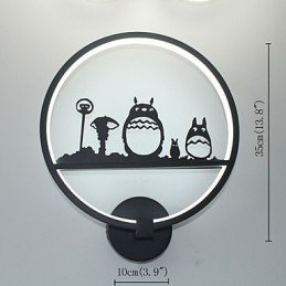 Applique da parete LED in alluminio moderna minimalista 19 W, 30 cm