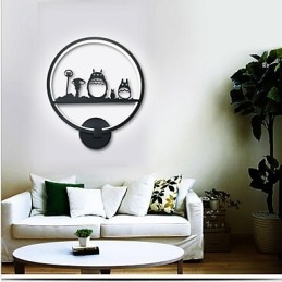 Applique da parete LED in alluminio moderna minimalista 19 W, 30 cm