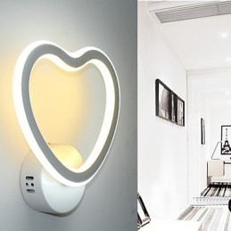 Applique da parete LED moderna minimalista in alluminio 25 W, 22,5 cm