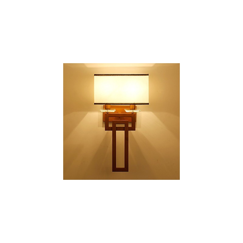 Applique da parete moderna contemporanea con luce ambientale, E12/E14, 2 lampadine