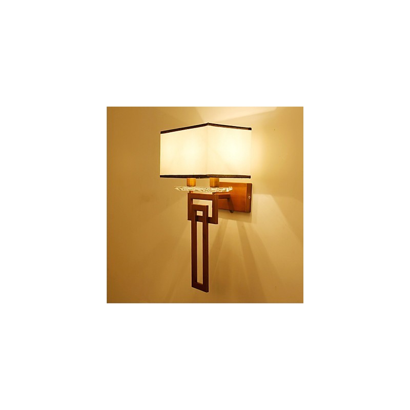 Applique da parete moderna contemporanea con luce ambientale, E12/E14, 2 lampadine