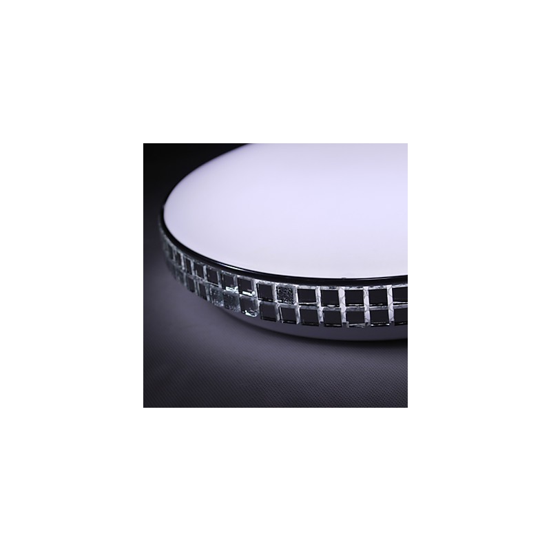 Plafoniera a filo LED integrato moderna in acrilico bianco 8W 85-265V 90