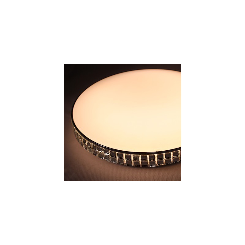 Plafoniera a filo LED integrato moderna in acrilico bianco 8W 85-265V 90