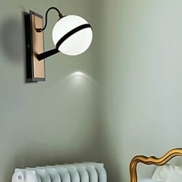 Applique da parete moderna contemporanea con luce ambientale LED integrato