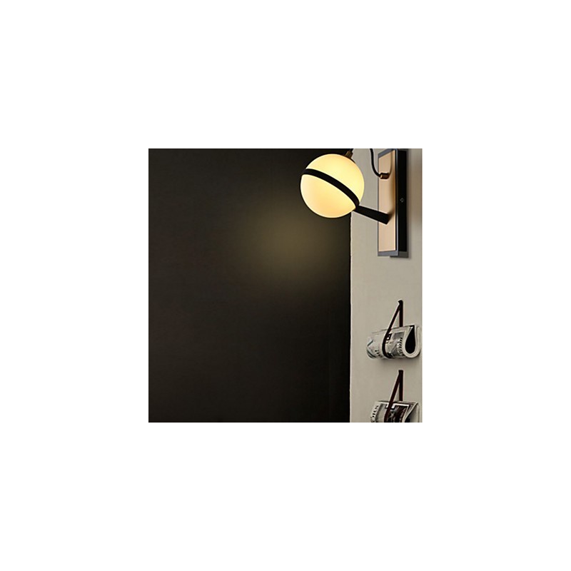 Applique da parete moderna contemporanea con luce ambientale LED integrato