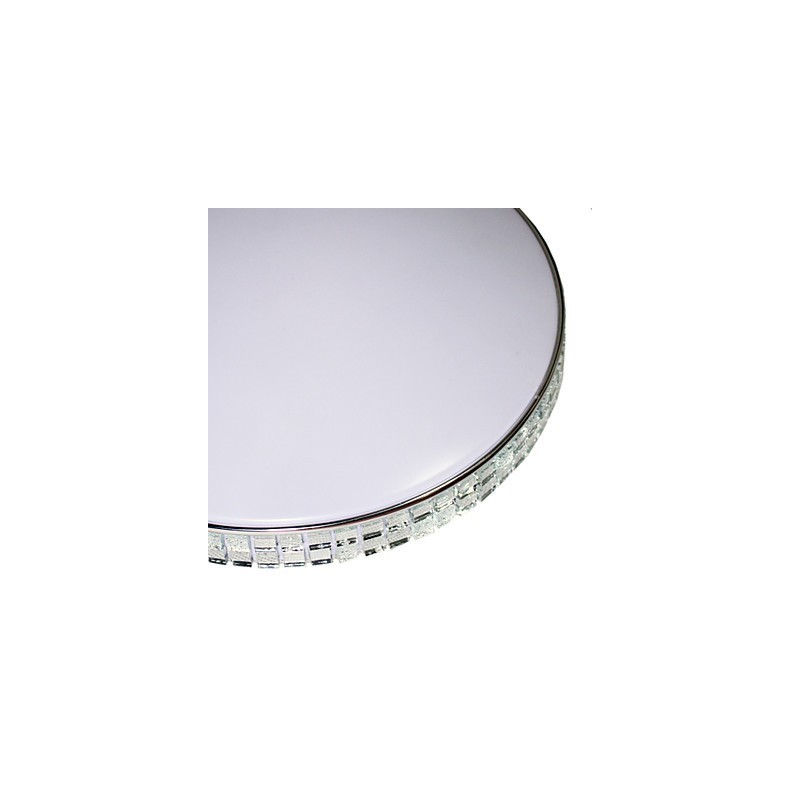 Plafoniera a filo LED integrato moderna in acrilico bianco 8W 85-265V 90