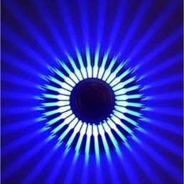 Applique da parete LED integrato stile mini luce ambientale 9 x 6,5 cm