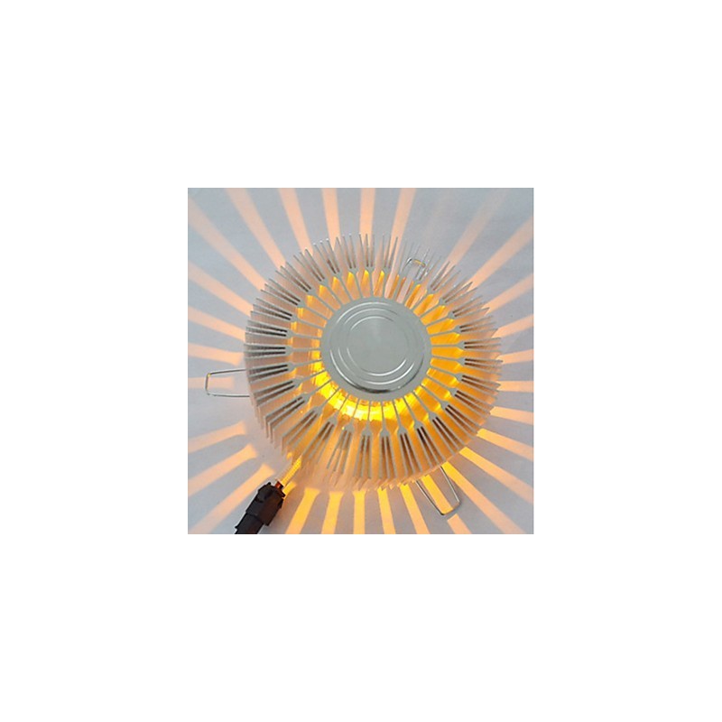 Applique da parete LED integrato stile mini luce ambientale 9 x 6,5 cm