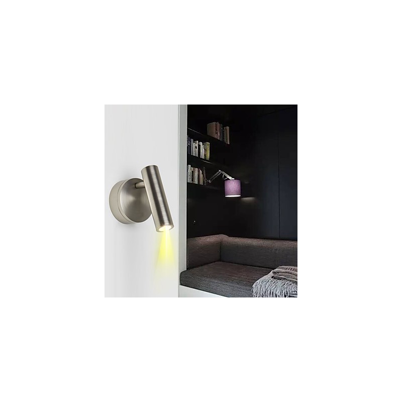 Applique da parete mini retrò antico con protezione occhi LED integrato 3 W