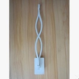 Applique da parete moderna in alluminio a onda con specchio LED integrato 16 W