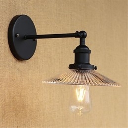 Applique da parete retrò country con luce ambientale, protezione occhi, mini