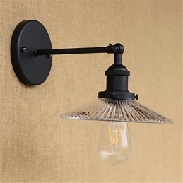 Applique da parete retrò country con luce ambientale, protezione occhi, mini