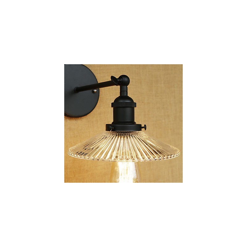 Applique da parete retrò country con luce ambientale, protezione occhi, mini