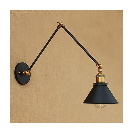 Applique da parete con braccio oscillante e faretti da incasso LED