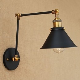 Applique da parete con braccio oscillante e faretti da incasso LED