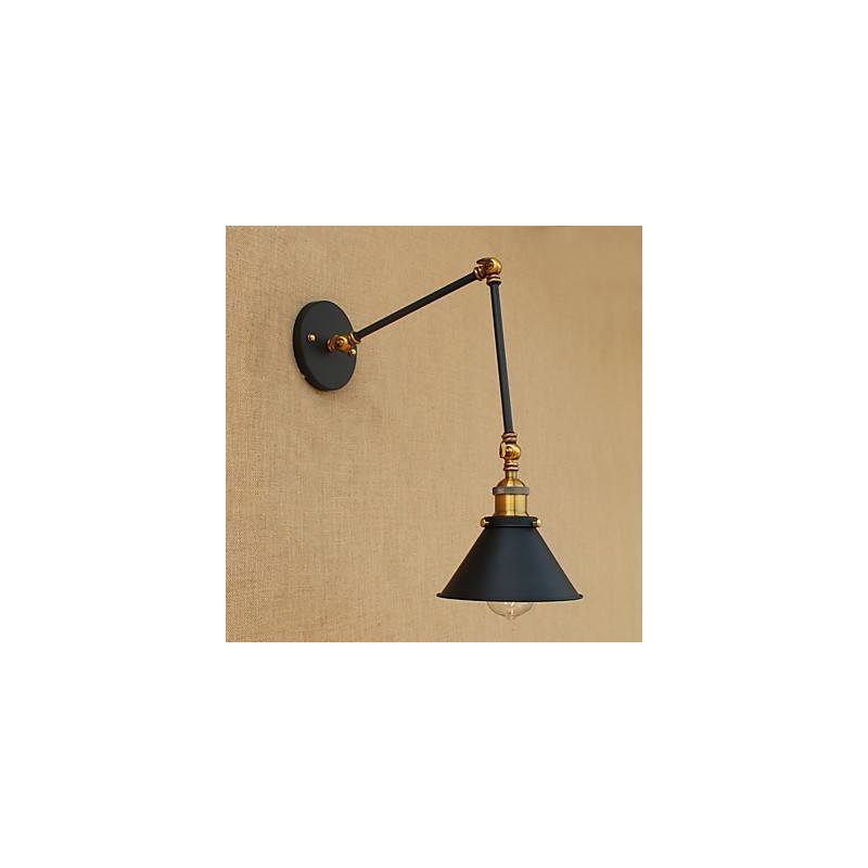 Applique da parete con braccio oscillante e faretti da incasso LED