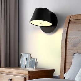 Applique da parete LED moderna e contemporanea con luce ambientale 7 W E26/E27