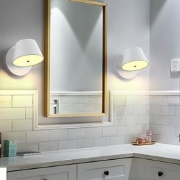 Applique da parete LED moderna e contemporanea con luce ambientale 7 W E26/E27