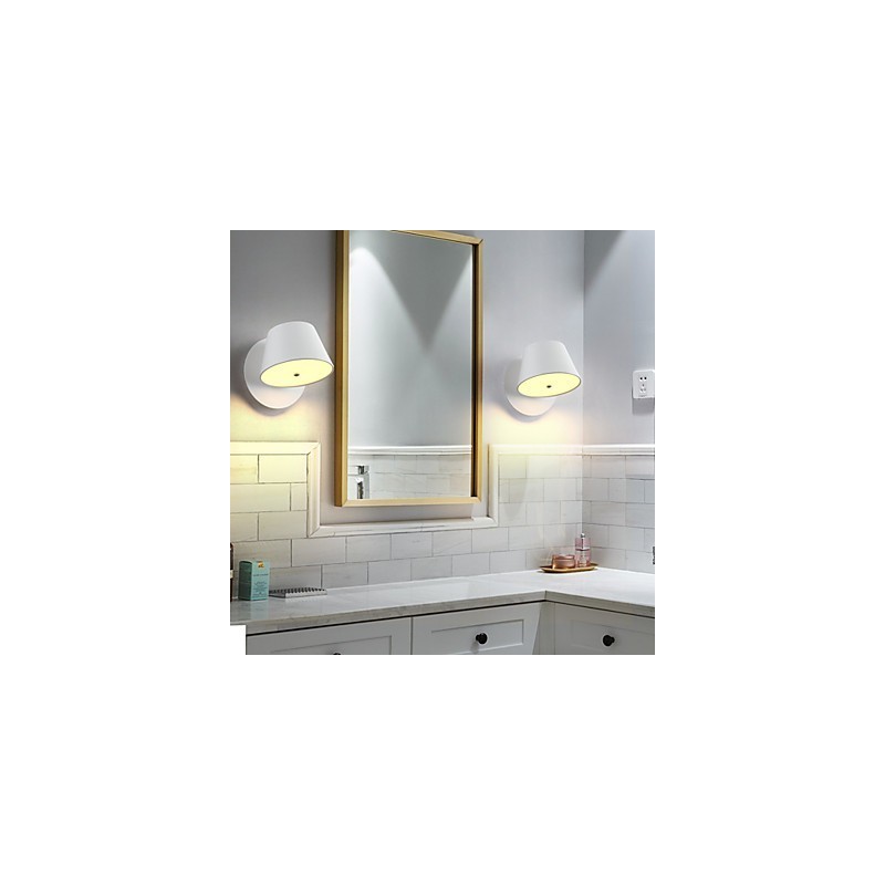 Applique da parete LED moderna e contemporanea con luce ambientale 7 W E26/E27