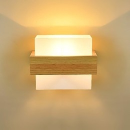Applique da parete mini Country con protezione degli occhi, luce ambientale, E27