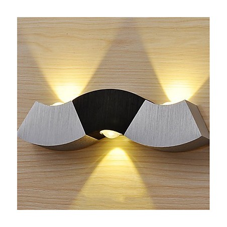Applique da parete LED moderna mini luce ambientale 22,5 x 6 x 3 cm