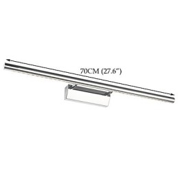 Applique da parete LED integrato moderna per bagno 70 cm