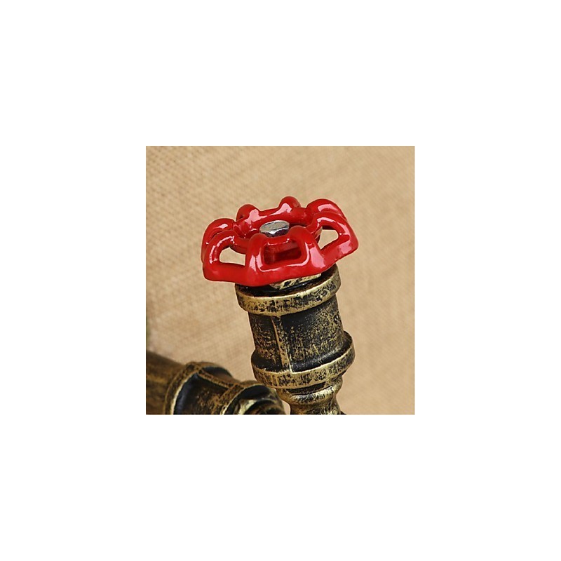 Applique da parete rustica Lodge con luce ambientale, finitura pitturata, E27, 40 W