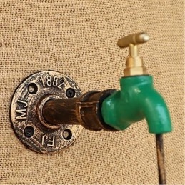 Applique da parete creativa a bottiglia rustica E27 3W