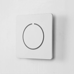 Applique da parete moderna contemporanea con LED integrato 12W finitura verniciata