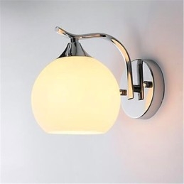 Applique da parete mini moderna elettroplaccata con protezione occhi, luce ambientale