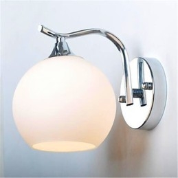 Applique da parete mini moderna elettroplaccata con protezione occhi, luce ambientale