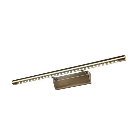 Lampada da specchio bagno tubolare tonda Hardware LED integrato 7 W 55 x 10,5 x 5,5 cm