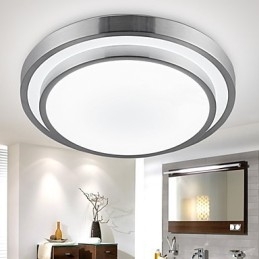 Faretto da incasso LED moderno semplice rotondo argento bianco