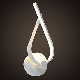 Applique da parete LED integrato moderno contemporaneo luce verso l'alto