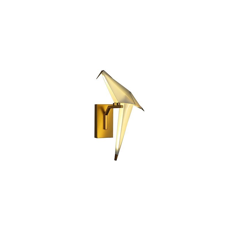 Applique da parete moderna contemporanea galvanizzata con LED integrato 3 W