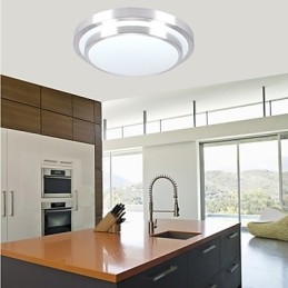 Faretto da incasso LED moderno semplice rotondo argento bianco