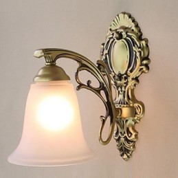 Applique da parete Mini rustica/lodge moderna contemporanea country E27