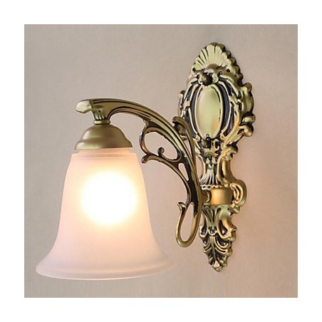 Applique da parete Mini rustica/lodge moderna contemporanea country E27