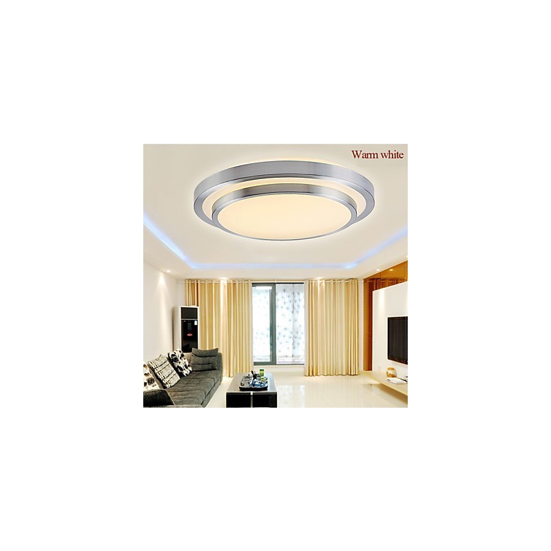 Faretto da incasso LED moderno semplice rotondo argento bianco