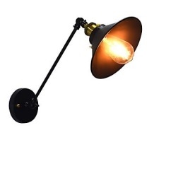 Applique da parete Buzz in ferro nero