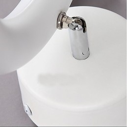 Applique da parete moderna e contemporanea dipinta con luce ambientale LED integrato