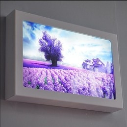 Applique da parete LED moderna contemporanea dipinta 12 W luce ambientale 30 x 5 x 20 cm