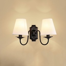 Applique da parete moderna contemporanea verniciata con protezione occhi, downlight E14 40 W