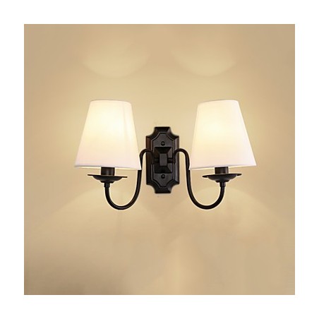 Applique da parete moderna contemporanea verniciata con protezione occhi, downlight E14 40 W