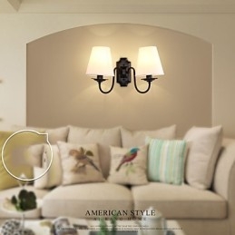 Applique da parete moderna contemporanea verniciata con protezione occhi, downlight E14 40 W