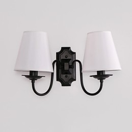 Applique da parete moderna contemporanea verniciata con protezione occhi, downlight E14 40 W