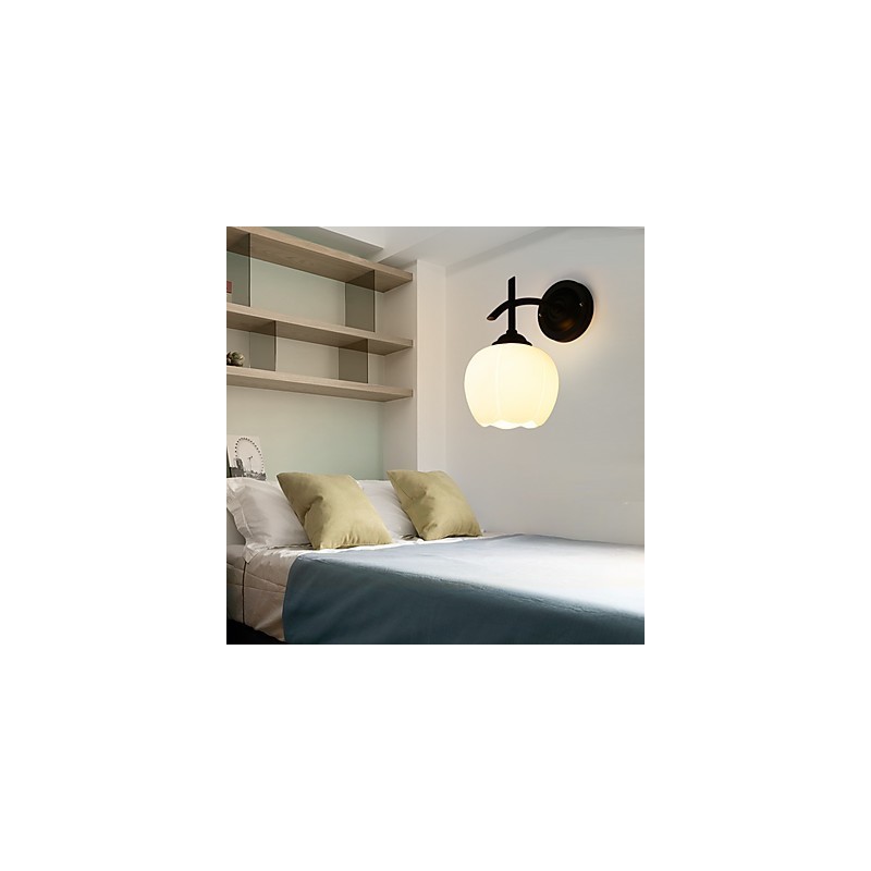 Applique da parete moderna verniciata con protezione degli occhi, E27, 60 W