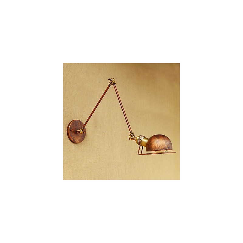 Applique da parete Mini in metallo elettroplaccato, stile moderno contemporaneo country rétro, protezione occhi