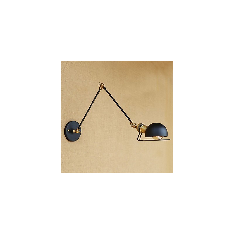 Applique da parete Mini in metallo elettroplaccato, stile moderno contemporaneo country rétro, protezione occhi