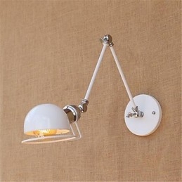 Applique da parete Mini in metallo elettroplaccato, stile moderno contemporaneo country rétro, protezione occhi